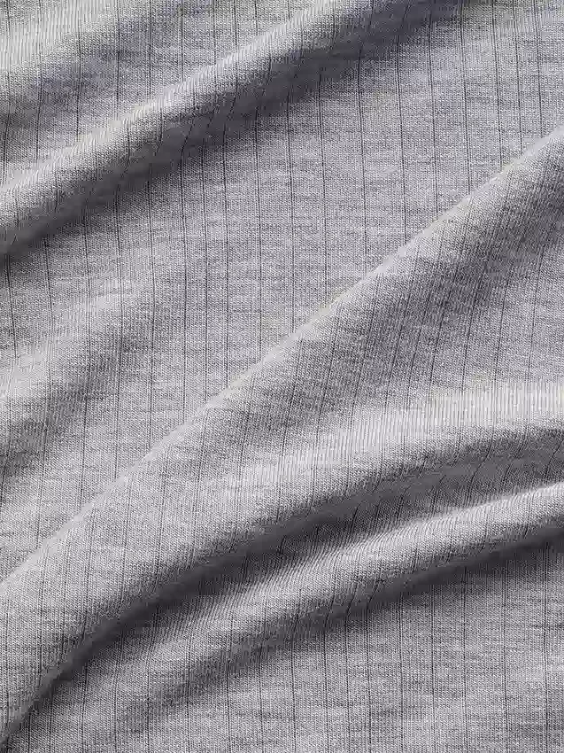 Myk modal-ribbet pyjamas-T-skjorte