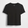 Myk modal-ribbet pyjamas-T-skjorte