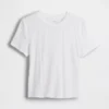 Myk modal-ribbet pyjamas-T-skjorte