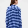Mykeste flanellpyjamas-skjorte for voksne