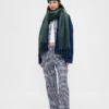 Mykeste flanellpyjamas-skjorte for voksne