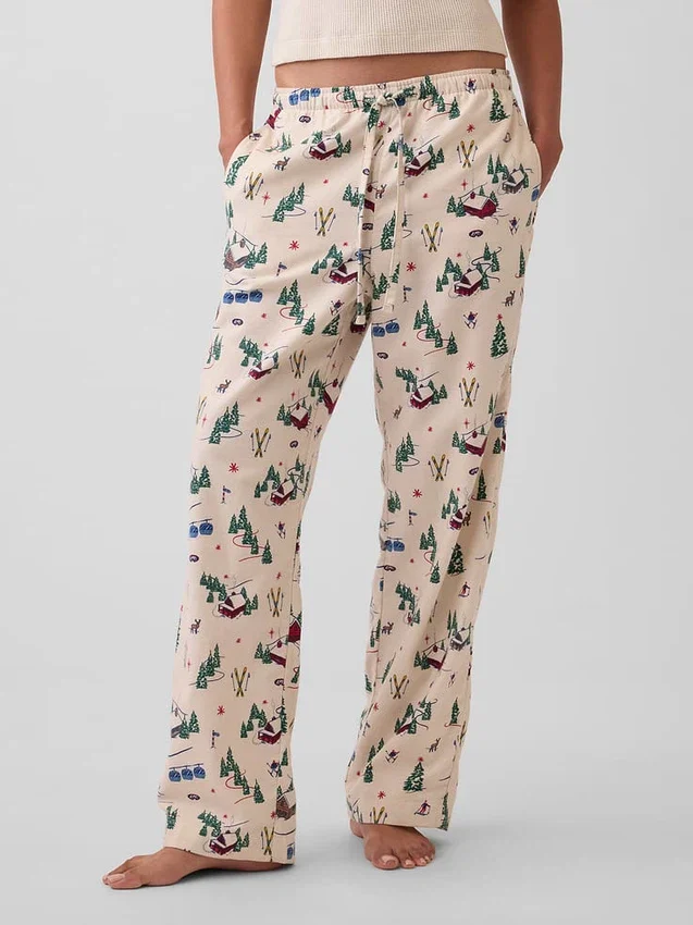 Mykeste flanellpyjamasbukser for voksne