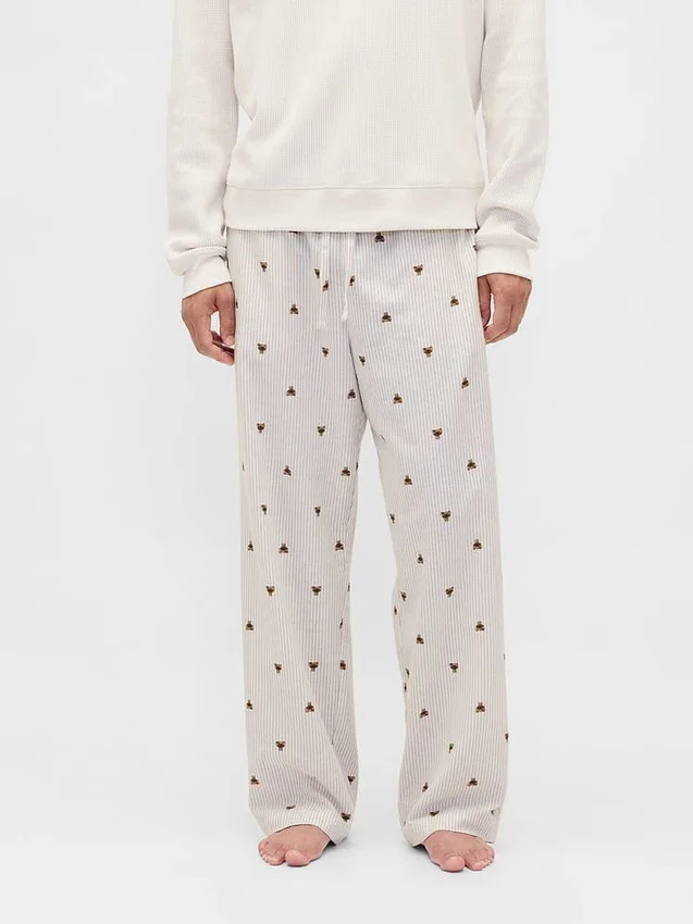 Mykeste flanellpyjamasbukser for voksne