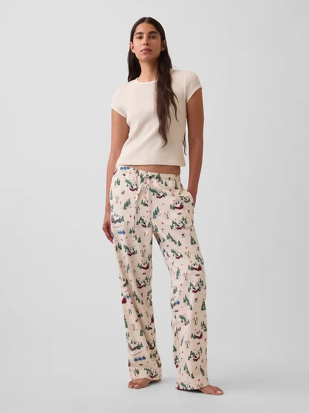 Mykeste flanellpyjamasbukser for voksne