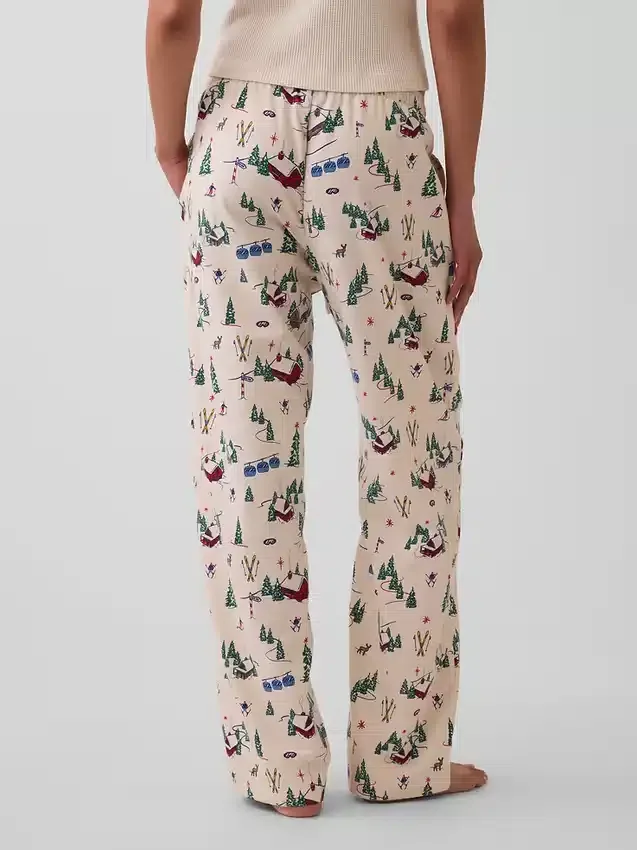 Mykeste flanellpyjamasbukser for voksne
