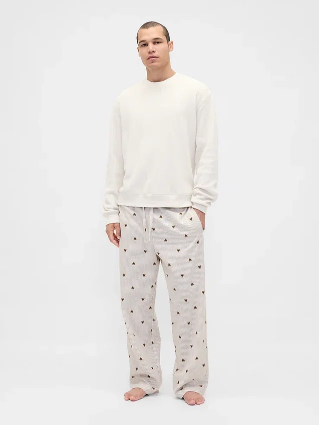 Mykeste flanellpyjamasbukser for voksne