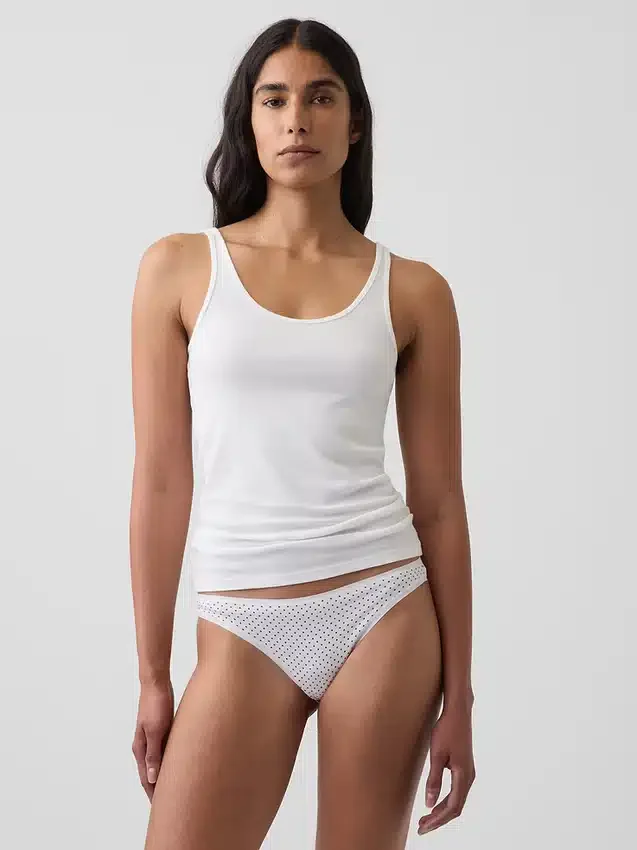 Mykeste økologisk stretchbomulls-bikini