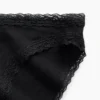 Mykeste økologisk stretchbomulls-bikini med blonder
