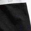 Mykeste økologisk stretchbomulls-shorty med logo