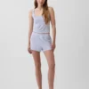 Mykeste modal-ribbet pyjamas-tanktop