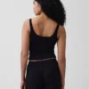 Mykeste modal-ribbet pyjamas-tanktop
