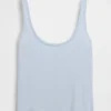 Mykeste modal-ribbet pyjamas-tanktop