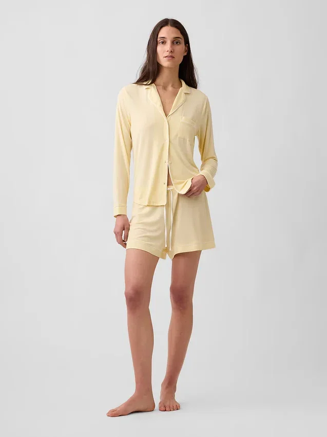 Mykeste pyjamas-Shorts i modal