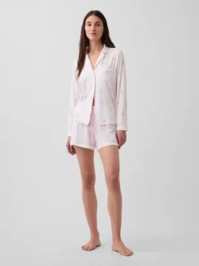 Mykeste pyjamas-Shorts i modal