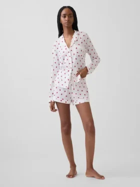 Mykeste pyjamas-Shorts i modal