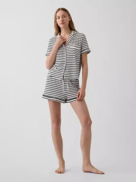 Mykeste pyjamas-Shorts i modal