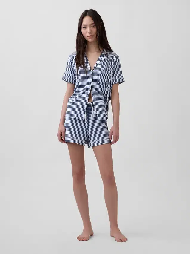 Mykeste pyjamas-Shorts i modal