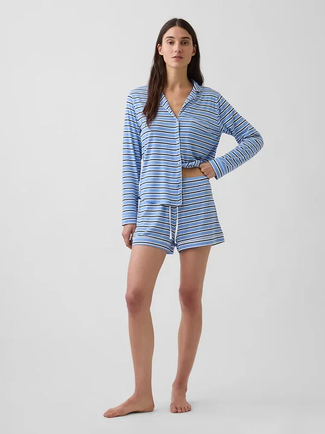 Mykeste pyjamas-Shorts i modal