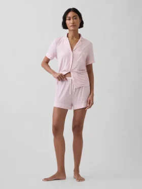 Mykeste pyjamas-Shorts i modal