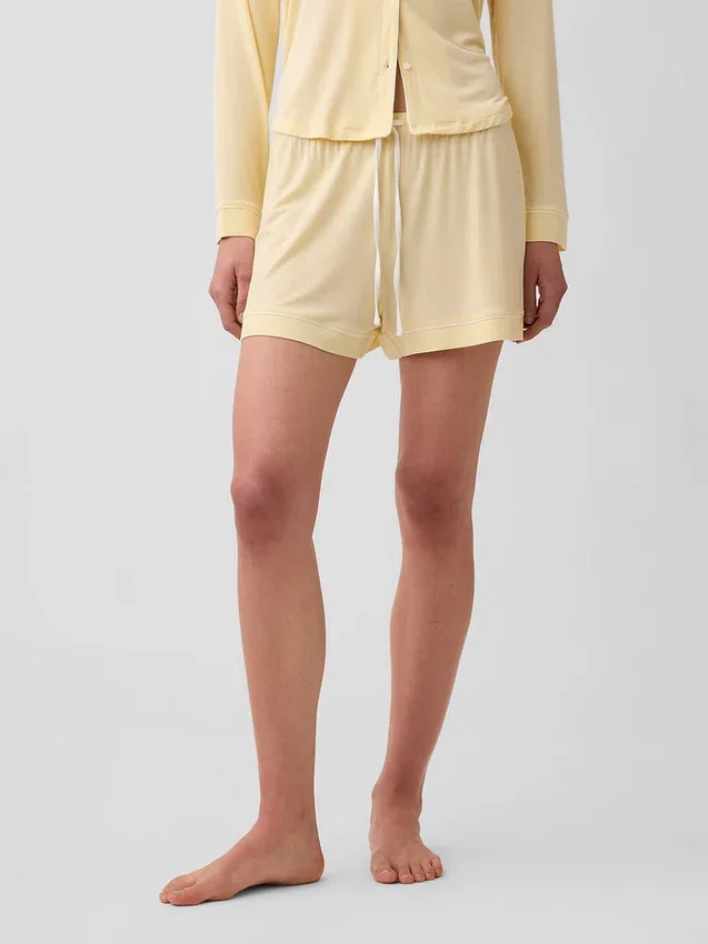 Mykeste pyjamas-Shorts i modal