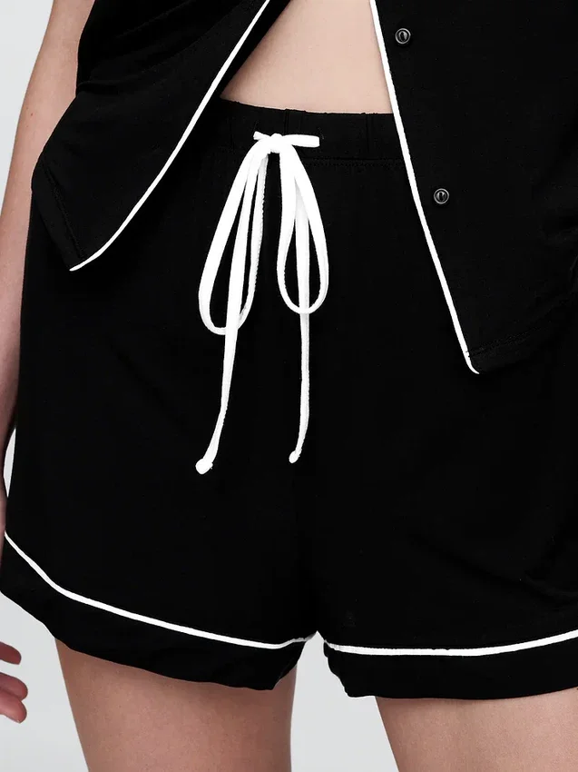 Mykeste pyjamas-Shorts i modal