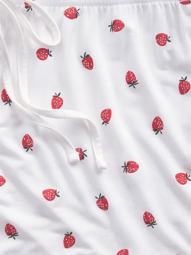 Mykeste pyjamas-Shorts i modal