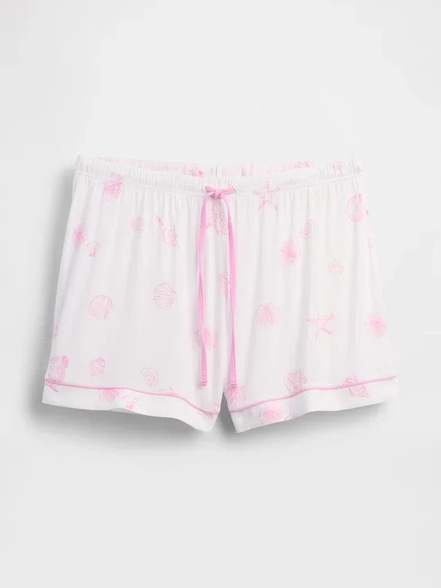 Mykeste pyjamas-Shorts i modal