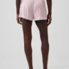 Mykeste pyjamas-Shorts i modal med blonder