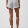 Mykeste pyjamas-Shorts i modal med blonder