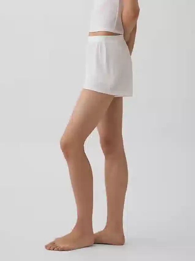 Mykeste pyjamas-Shorts i modalribb