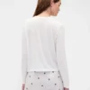 Mykeste pyjamas-T-skjorte i modal med lomme