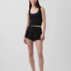 Mykeste pyjamas-tanktop i modal med blonderkant