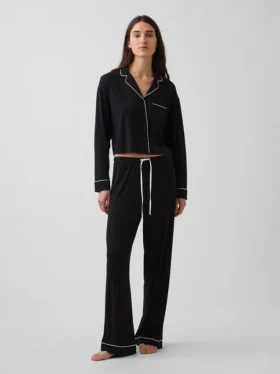 Mykeste pyjamas-top i modal