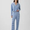 Mykeste pyjamas-top i modal