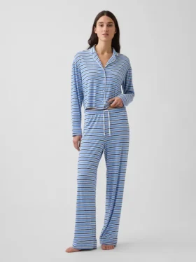 Mykeste pyjamas-top i modal