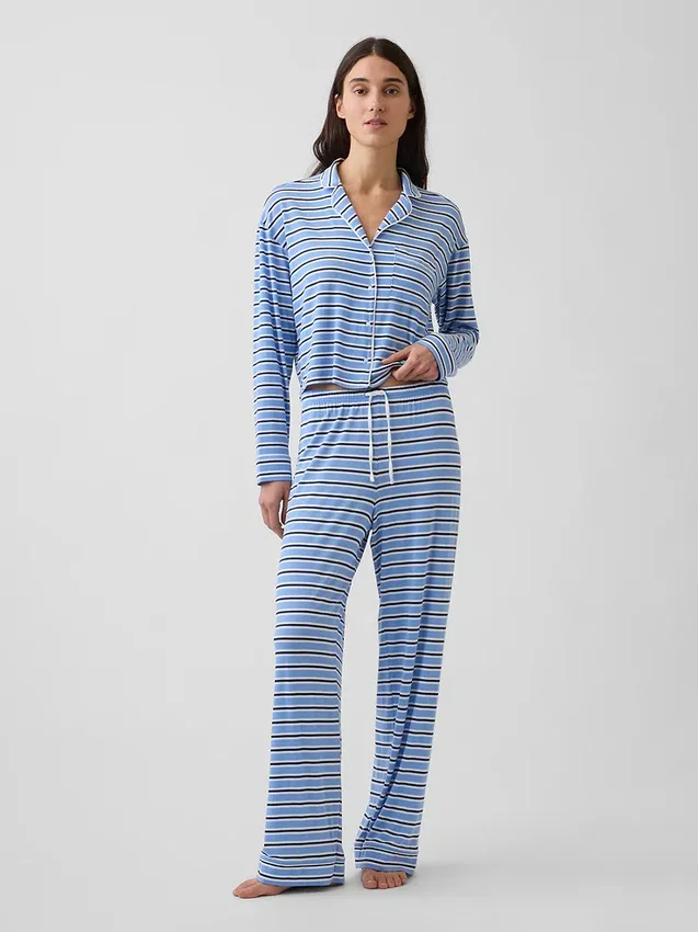 Mykeste pyjamas-top i modal