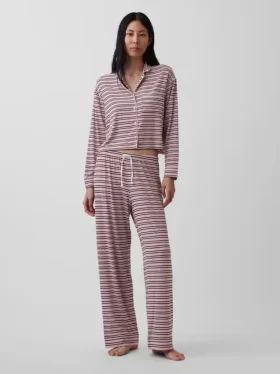 Mykeste pyjamas-top i modal