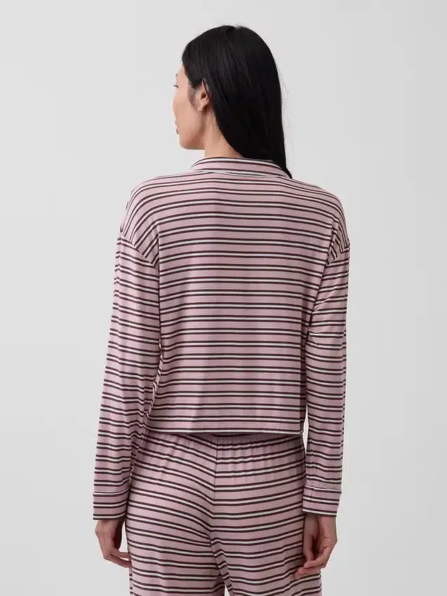 Mykeste pyjamas-top i modal