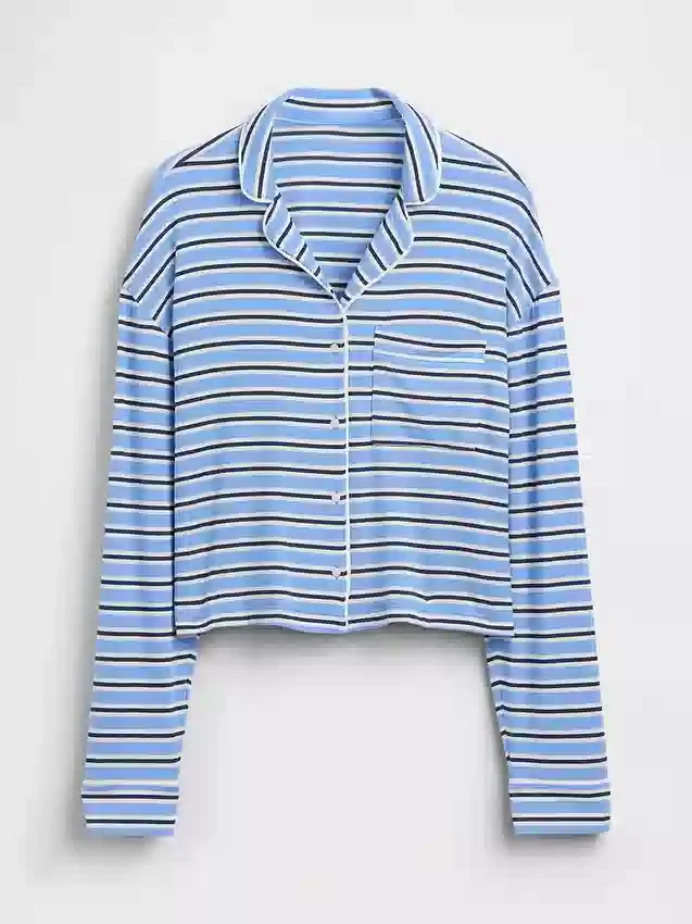 Mykeste pyjamas-top i modal