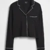 Mykeste pyjamas-top i modal