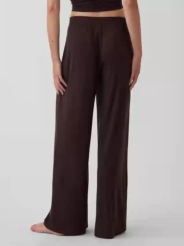 Mykeste pyjamasbukser i modalribb