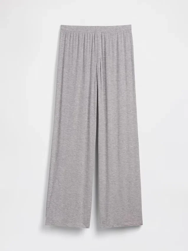Mykeste pyjamasbukser i modalribb