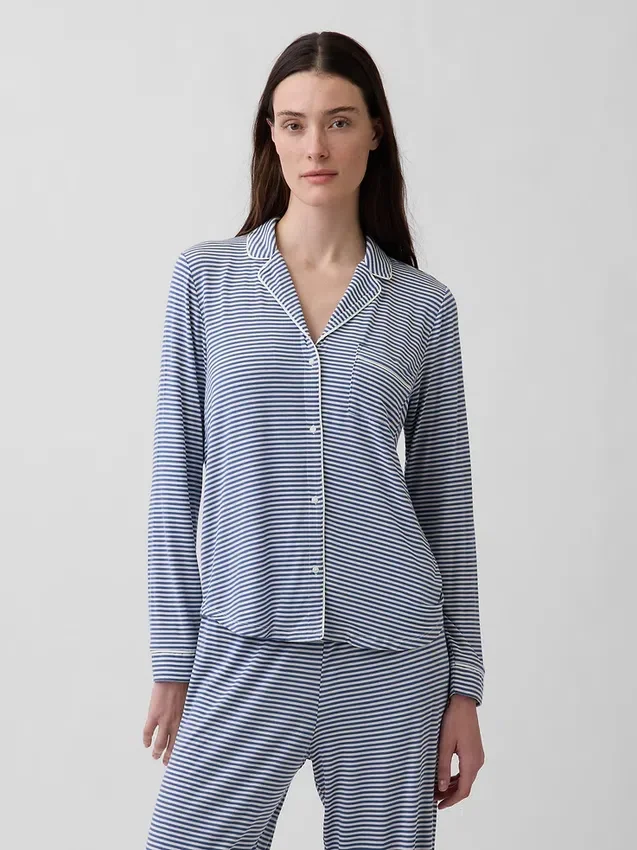 Mykeste pyjamasoverdel i modal