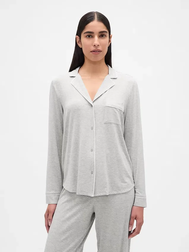 Mykeste pyjamasoverdel i modal