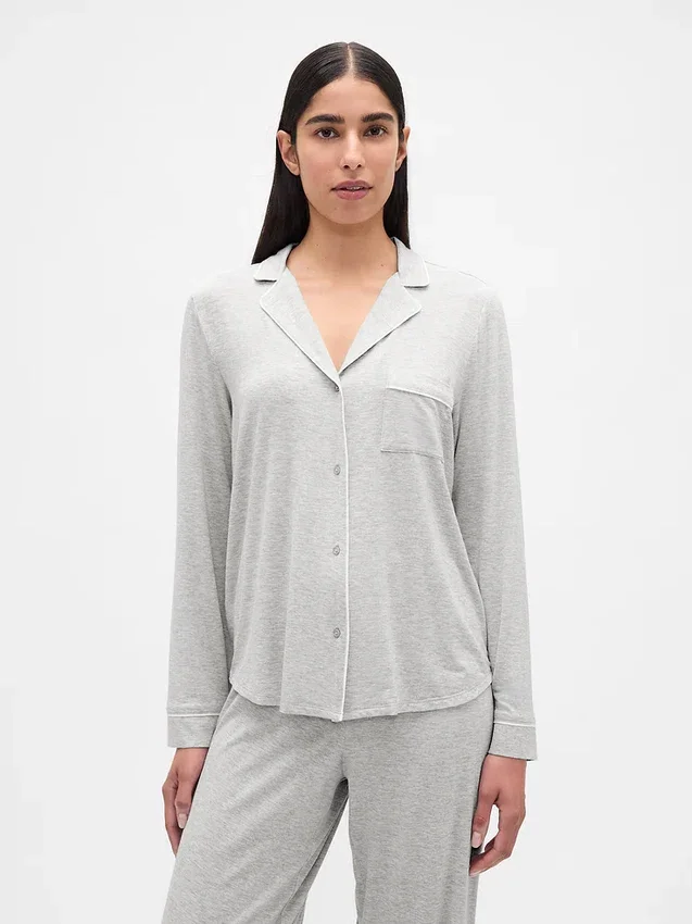 Mykeste pyjamasoverdel i modal