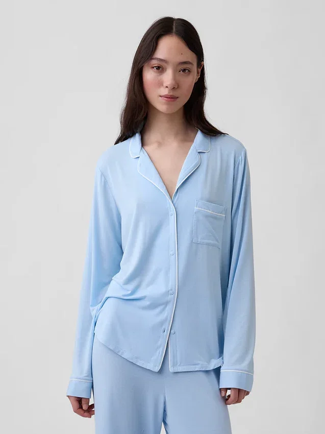 Mykeste pyjamasoverdel i modal