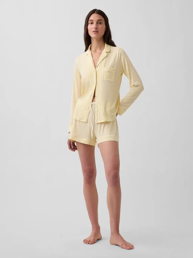 Mykeste pyjamasoverdel i modal