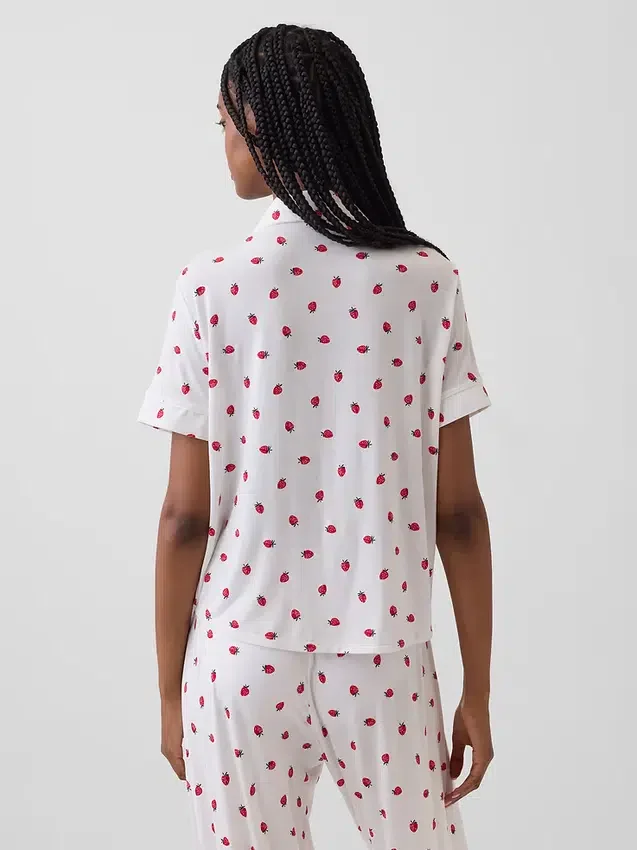 Mykeste pyjamasoverdel i modal