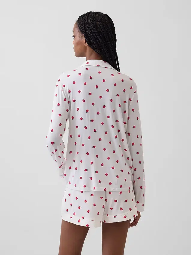 Mykeste pyjamasoverdel i modal