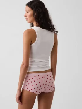 Mykeste shorty i økologisk stretchbomull